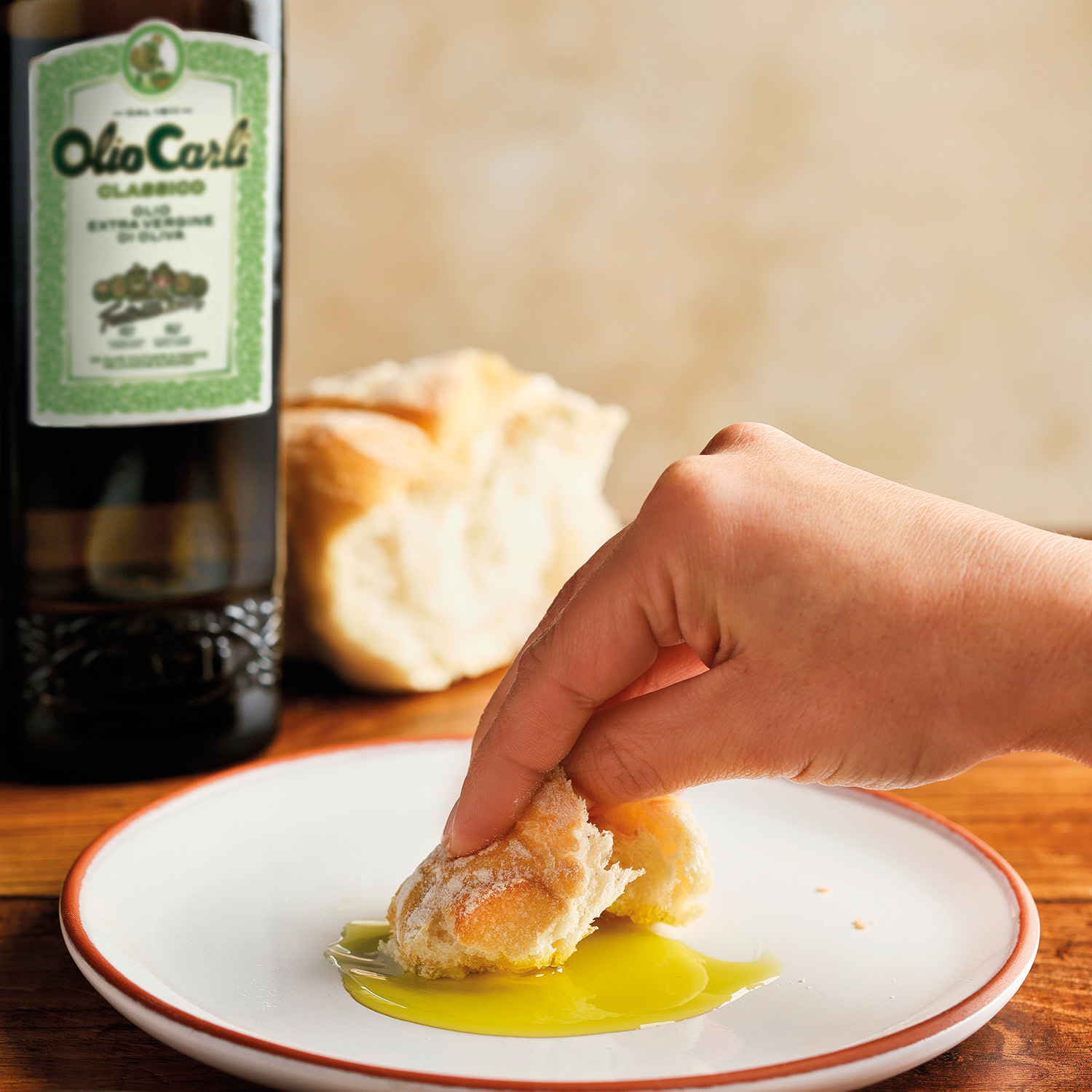 Olio Carli Extra Virgin Olive Oil Bottle 500ml