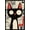 Black Framed Version, variant on Andreas Magnusson - Surprised Cat Wall Poster, 14.725" x 22.375"
