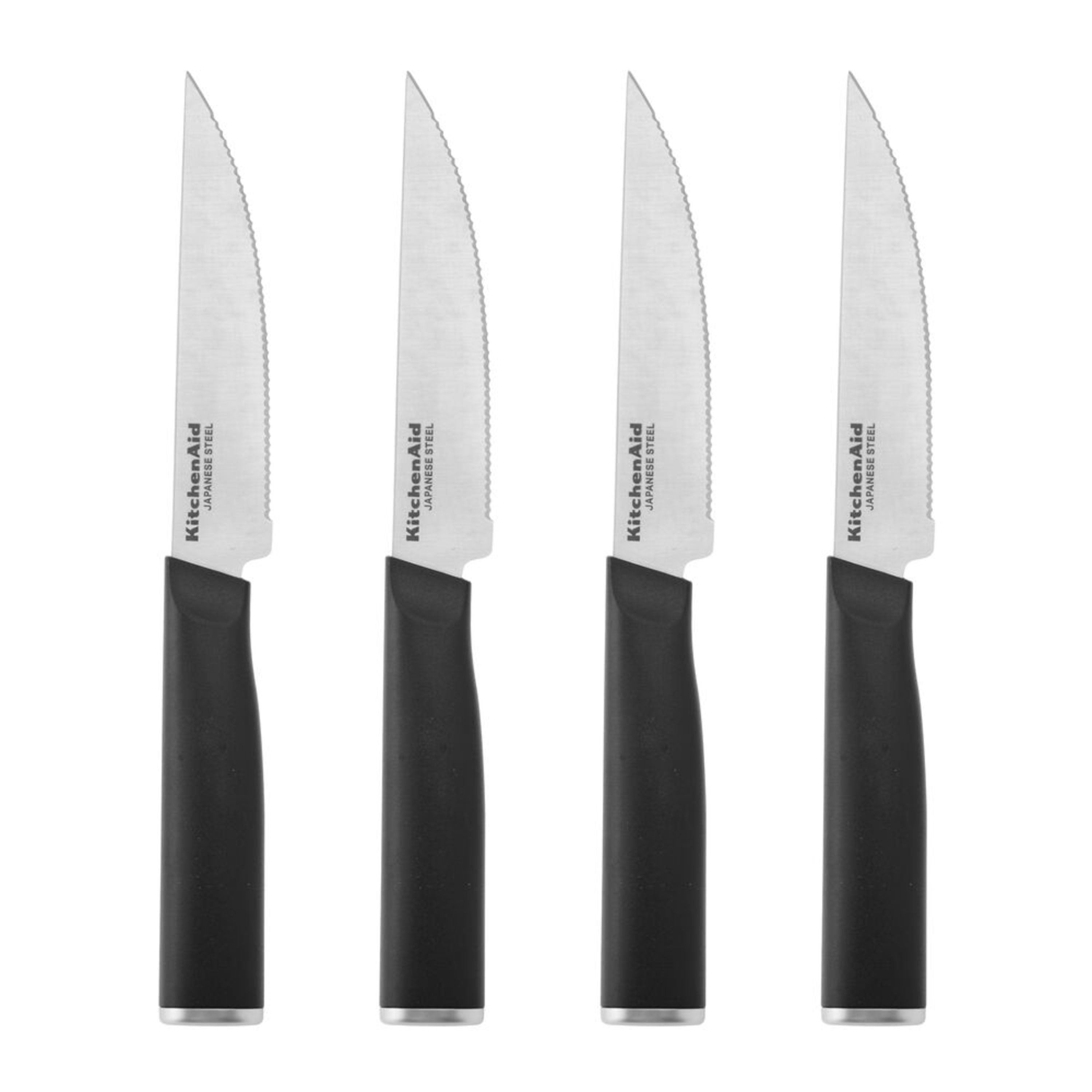 Best Buy: KitchenAid 4-Piece Knife Set Black KKCER04CSBL