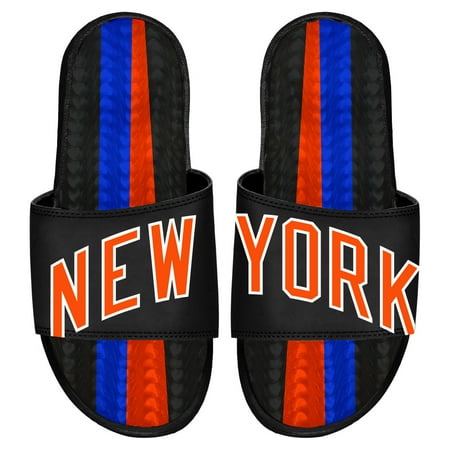 

ISlide Black New York Knicks 2022/23 City Edition Gel Slide Sandals