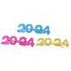 thumbnail image 4 of FENGGUIQU 3Pairs 2023 New Year Photo Booth Props Assorted Glasses Prize for Games, 4 of 6