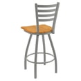 thumbnail image 2 of Holland Bar Stool Co Jackie 30 in. Swivel Bar Stool with Wood Seat, 2 of 4