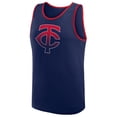 thumbnail image 2 of Men's Logo Athletic Navy Minnesota Twins Unmatched Success Tank Top, 2 of 3