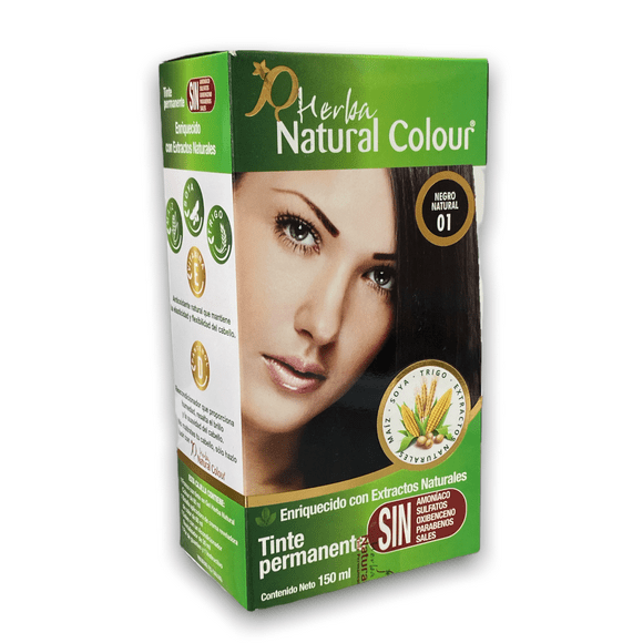 Tinte Natural Colour 01 Negro 150 ml