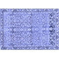 thumbnail image 1 of Ahgly Company Indoor Rectangle Abstract Blue Contemporary Area Rugs, 5' x 8', 1 of 4
