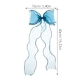 thumbnail image 2 of AURARMLET 6Ud Clips De Con Lazos De Organza Multicolor Para Embellecer Tu Look En Fiestas Y Eventos, 2 of 6