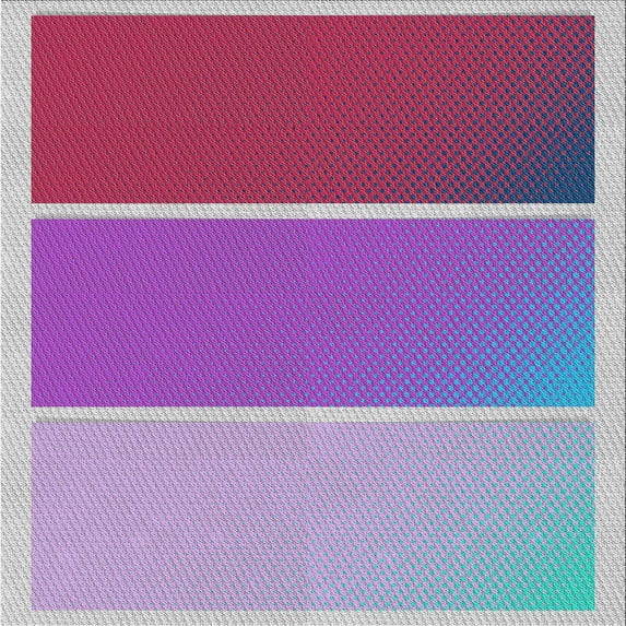 Ahgly Company Machine Washable Indoor Square Transitional Medium Violet Red Pink Area Rugs, 5' Square