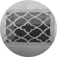 thumbnail image 1 of Ahgly Company Machine Washable Indoor Square Transitional Gray Cloud Gray Area Rugs, 3' Square, 1 of 7
