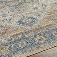 thumbnail image 6 of Mark&Day Washable Rugs, 8x8 Estill Traditional Beige Square Area Rug, Oatmeal Gray Dark Blue Carpet for Living Room, Bedroom or Kitchen (7'10" Square,Machine Washable), 6 of 7