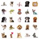 thumbnail image 4 of 50 pegatinas de animales, pegatinas de animales con fotos, los estudiantes de niños conocen el mundo animal real, impermeables, 4 of 5