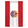 thumbnail image 2 of Breeze Decor 08361 French Polynesia 2-Sided Vertical Impression House Flag - 28 x 40 in., 2 of 2