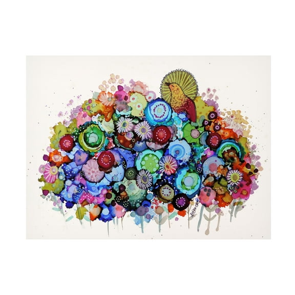 Sylvie Demers 'Nature Je Te Connais Comme Divine' Canvas Art