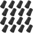 thumbnail image 1 of 16 Pcs Embouts en Caoutchouc de Remplacement, Embouts en Caoutchouc Protecteurs, Embout de Bâton de Marche pour Bâtons de Randonnée Bâton de Randonnée, Escalade Randonnée, Noir, 1 of 5
