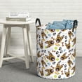 thumbnail image 6 of Fuzoiu German Shepherd Dog Print Circular Hamper,Laundry Basket with Handle,Collapsible Laundry,Dirty Clothes Storage Basket,for Bedroom Bathroom Dorm Living Room-Small, 6 of 6