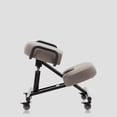 thumbnail image 2 of DR.LOMILOMI Ergonomic Kneeling Chair 512 AKONI, Adjustable Stool for Home and Office, Improve Your Posture, Thick Comfortable Cushions, Locking Wheels, 2 of 6