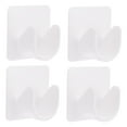 thumbnail image 4 of OATIPHO 4Pcs White Curtain Rod Mount Brackets ABS Material Suitable for Various Rooms, 4 of 8