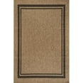 thumbnail image 7 of Beverly Rug Easy Jute Outdoor Indoor Non Shedding Easy-Cleaning Rug Bordered Natural 2x7, 7 of 7