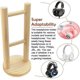 thumbnail image 4 of 1 solid wood headphone display stand universal, 4 of 5