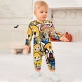 thumbnail image 3 of Aggretsuko Baby Footless Rompers, Long Sleeve Baby Onesie Jumpsuit for Boys Girls, 3 of 8