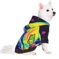 thumbnail image 2 of Balery Neon Pop Art Pitbull Sudadera con Capucha para Perros Pequeños – Ropa para Mascotas, Disfraz para Perros y Gatos, Ideal para Fiestas y Cosplay-X-Small, 2 of 7