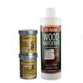 thumbnail image 1 of Kit de reparación de madera PC-Products Pasta epoxídica PC-Woody de 355 ml más endurecedor de madera PC-Petrifier 473 ml, 1 of 6