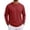 Red -AE06, variant on Nestiefly Men's Long Sleeve T-Shirts Lightweight Soft Crew Neck Gym Tees for Running Lounging Basic Tee Shirts Saffron L