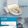 thumbnail image 2 of TOTO® WASHLET® KC2 Electronic Bidet Toilet Seat with Heated Seat and SoftClose Lid, Elongated, Cotton White - SW3024#01, 2 of 5