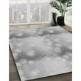 thumbnail image 3 of Ahgly Company Machine Washable Indoor Rectangle Transitional Platinum Silver Gray Area Rugs, 7' x 9', 3 of 7