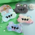 thumbnail image 4 of XMMSWDLA Cute Rabbit Sleeping Eye Mask Plush Blindfold Travel Sleep Maskscartoon Plush Embroidered Eye Mask Children Koala Cute Shading Eye Mask, 4 of 4