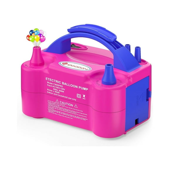 Party supplies electric balloon pump