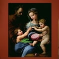 thumbnail image 1 of Wallhogs Sanzio The Virgin of The Rose (16th) Poster Wall Mural, 1 of 2