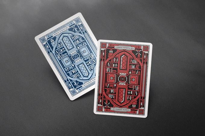 Enigmas Limited Edition Red Playing Cards by David Kwong Magic