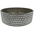 thumbnail image 3 of Scotch 14" Tempered Glass Circular Bathroom Vessel Sink in Brushed, 3 of 11