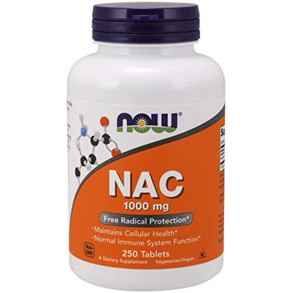 NAC 1000 Mg Now foods nac 600 mg