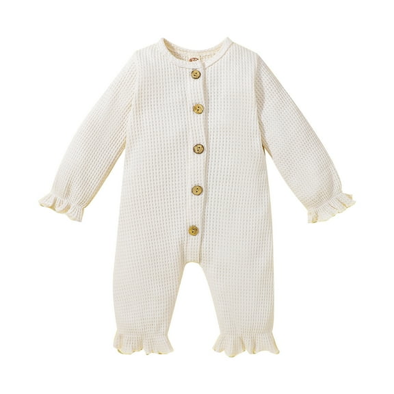 Sngxgn Baby Girl Bodysuits Sets Cotton Casual New born Clothes Comfort Outfit Baby(White,80)