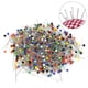 thumbnail image 5 of Costura 500 Uds Alfileres De Cabeza De Perla De Plástico Coloridos Accesorios De Costura Hechos A Mano DIY 4mm 38mm, 5 of 7