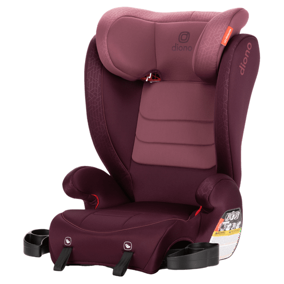 Diono Monterey 2XT Latch 2-in-1 Expandable Booster Car Seat, Plum