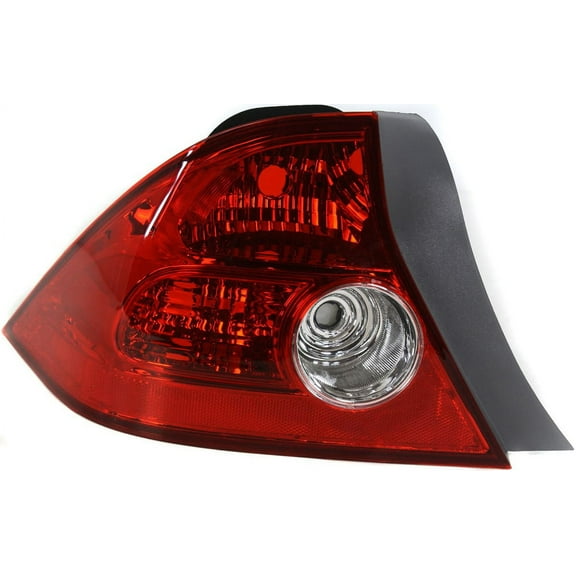 Tail Light Compatible With 2004-2005 Honda Civic Left Driver
