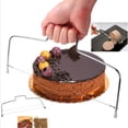 thumbnail image 4 of Large Metal Pan round Mini Cake Pan Adjustable Wire Cake Leveler Pizza Dough Cutter Tools Stainless, 4 of 4