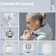 thumbnail image 3 of Auriculares Inalámbricos Bluetooth Transparentes Digitales TWS Estéreo Bilaterales Con Anillo De Cobre, 3 of 4