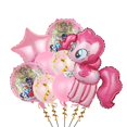 thumbnail image 4 of Globo de aluminio My Little Unicorn Ponyy para niña, regalo para fiesta de cumpleaños, suministros de decoración, Colt Wed, decoración del hogar, jardín, baby shower, 4 of 5