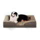 thumbnail image 1 of Made4Pet Cama Para Perros Sofá Ortopédico Para Perros Grandes Cojines De Espuma De Apoyo Para Mascotas Cama Con Funda Lavable Extraíble Caja De Huevos Forro Impermeable De Espuma Fondo Marrón 42 * 32, 1 of 1