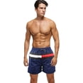 thumbnail image 4 of Swimwear Men Basic Long Swimming Trunk Surf Shorts Swimsuits Pocket, 4 of 5