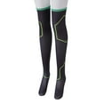 thumbnail image 2 of Women's Sexy Tight Green and Black Viper Tactical Dress Bodysuit with Leg Straps, 2 of 11
