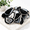 Black, variant on Black Dyed Agate Slices 15-piece Undrilled Stone Pendants for DIY Crafts and Decor
