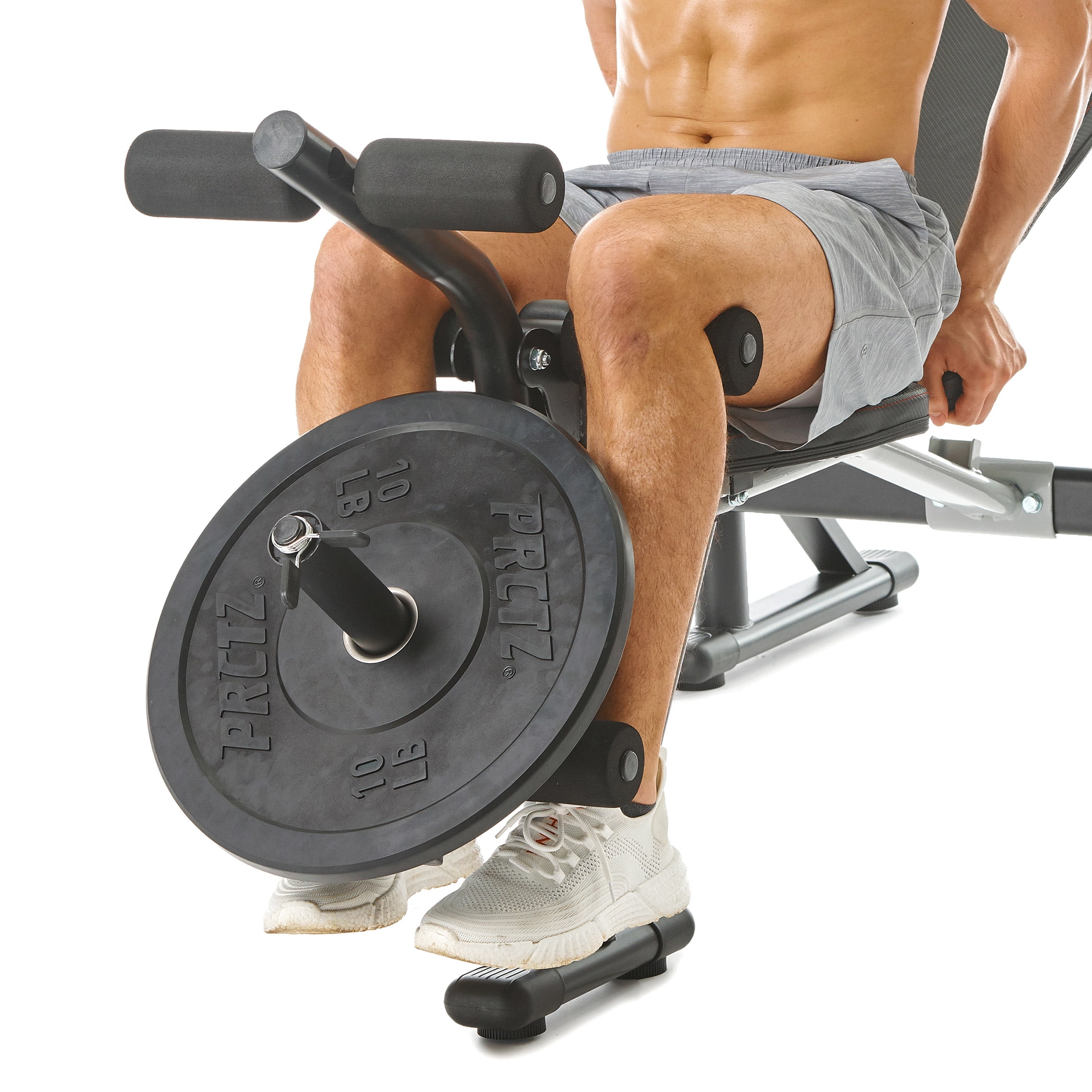 PRCTZ 10 Lb. Bumper Plate Weight Set, Fits 2 In. Diameter Barbell, Available in 10-45 Lb.