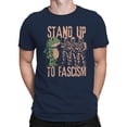 thumbnail image 2 of Stand Up to Fascism Protest Art Men's T-shirt, 2 of 3
