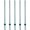 Green 52, variant on Steel Fence Posts 5 Feet 5 Pack, U-Channel Metal Garden Fence Post for Wire Fence, Corner Anchor Posts, Green Powder Coated