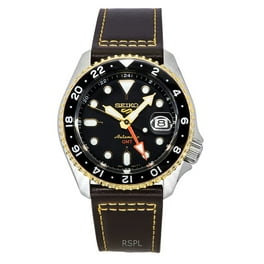 Seiko 5 Sports SKX GMT Automatic Green Dial Sprite Bezel