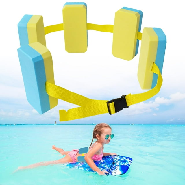 Cinturón de natación para niños, espuma EVA auxiliar para ejercicios acuáticos, ayuda para entrenamiento de natación, cinturón de flotación acuática para niños que nadan